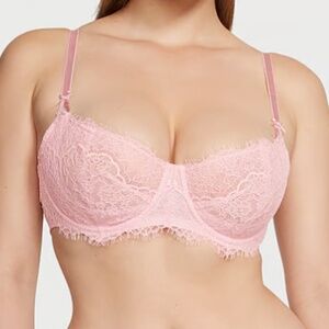 NWOT Victoria's Secret Wicked Unlined Lace Balconette Bra (32DDD)